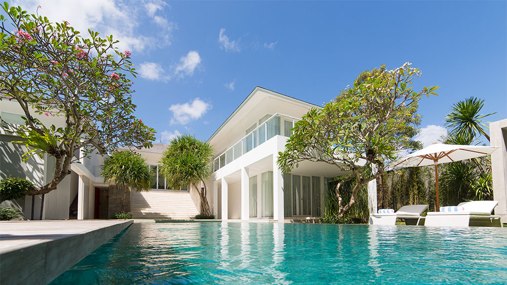 Villa Canggu - Villa South pool area